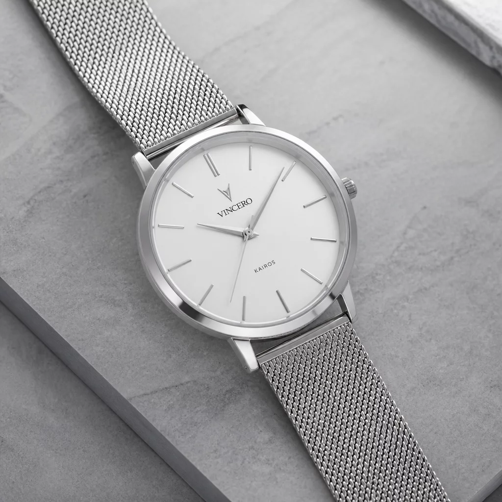 Minimalist Silver Watch