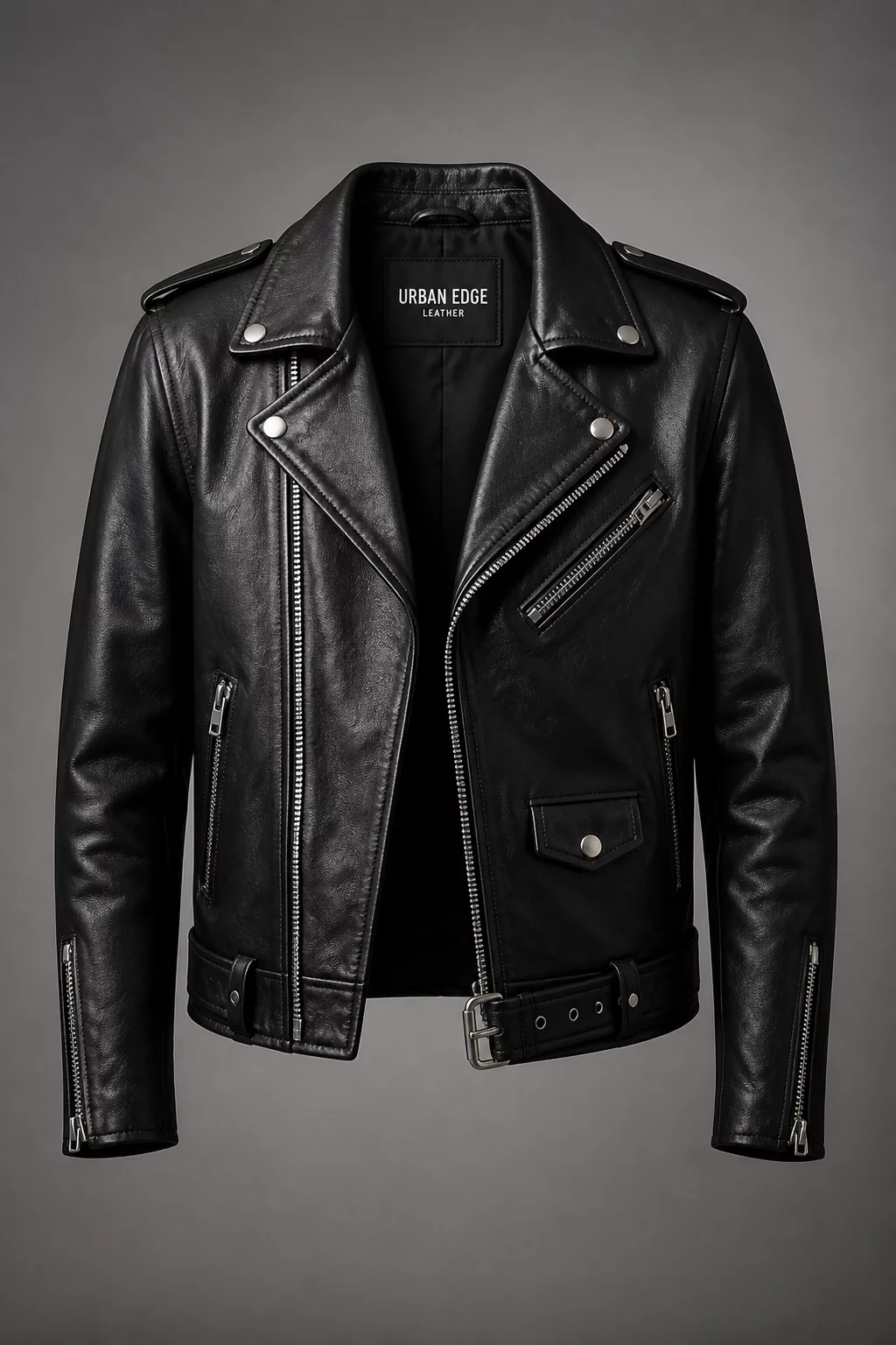 Urban Edge Leather Jacket